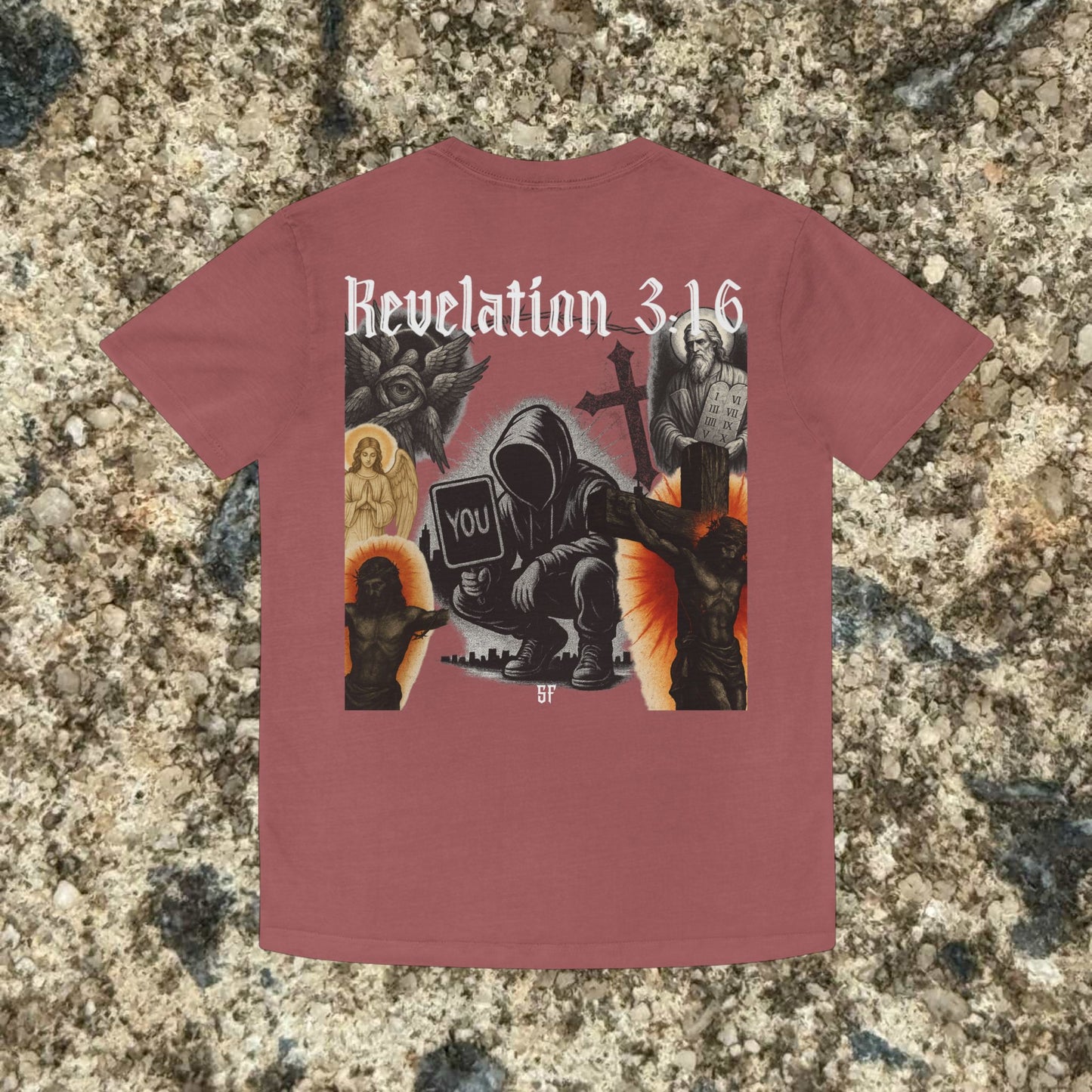 Revelations 3:16 SF Summer Tee