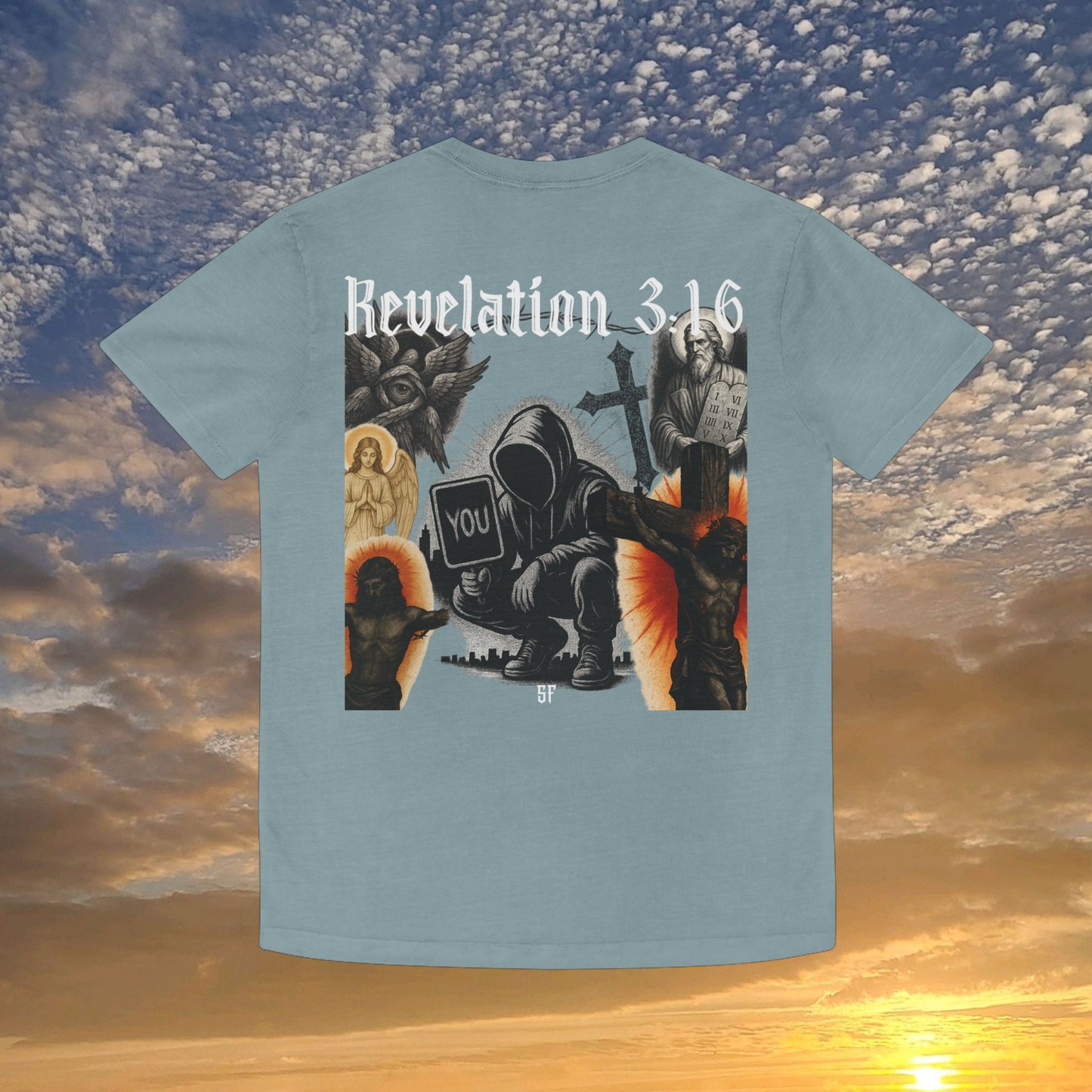 Revelations 3:16 SF Summer Tee