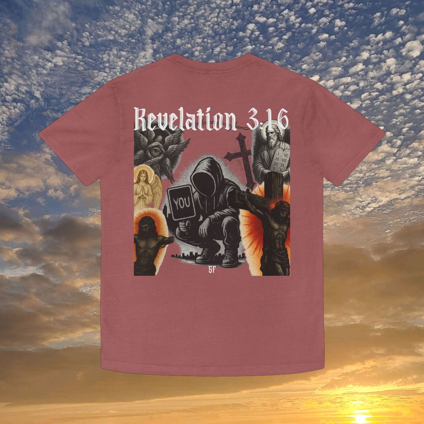 Revelations 3:16 SF Summer Tee