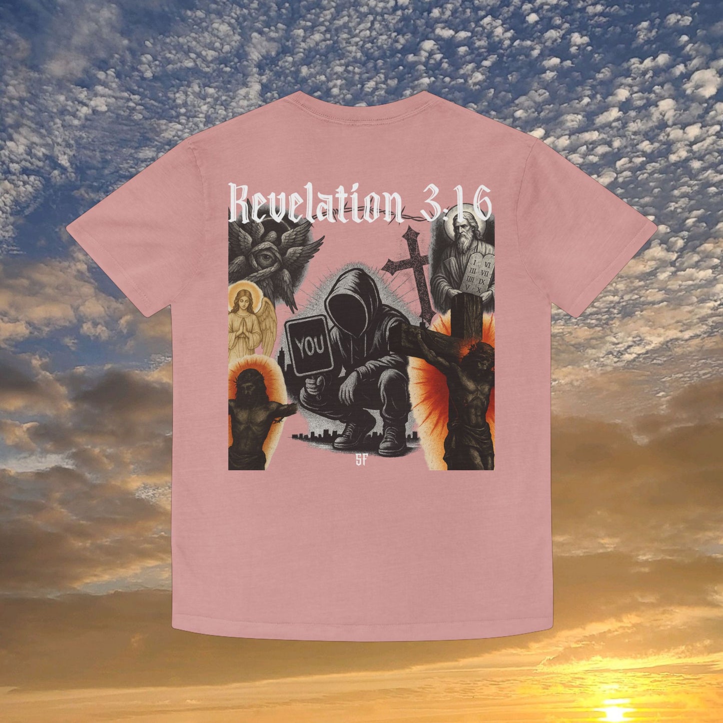 Revelations 3:16 SF Summer Tee