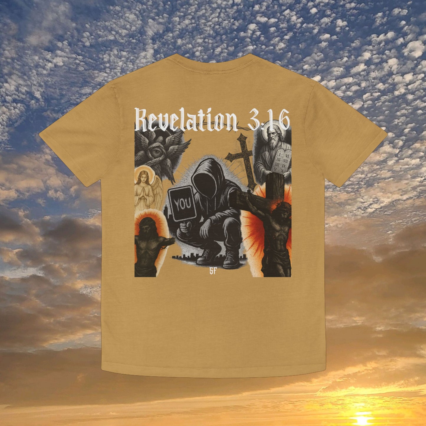 Revelations 3:16 SF Summer Tee
