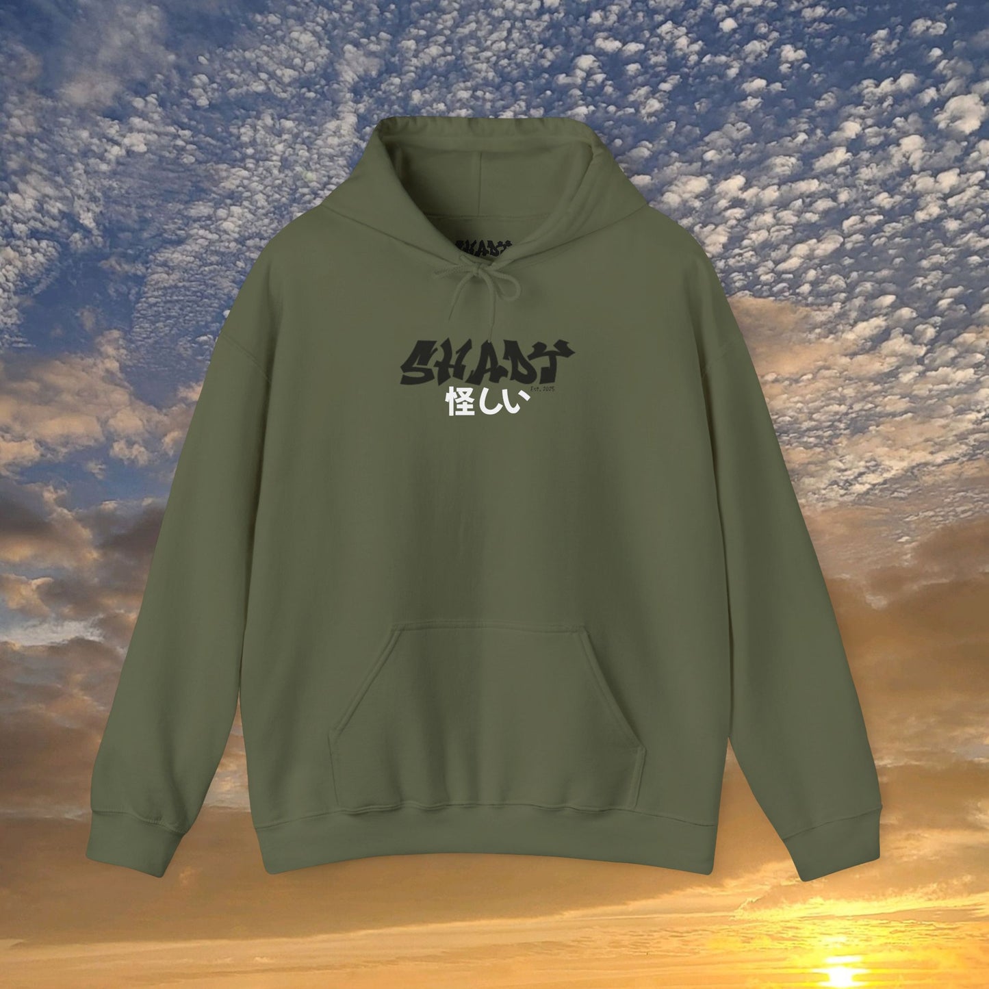 "God Is Good" Japanese Shady Unisex Hoodie
