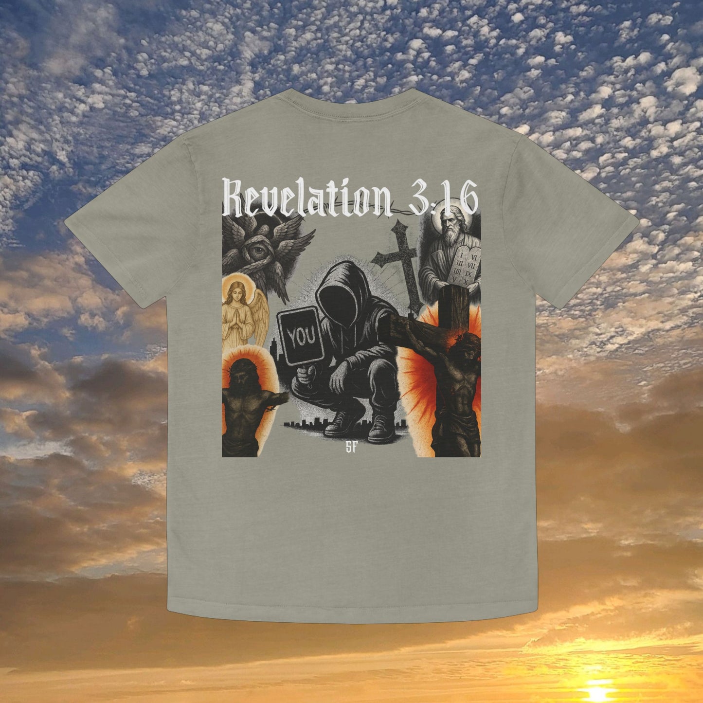 Revelations 3:16 SF Summer Tee