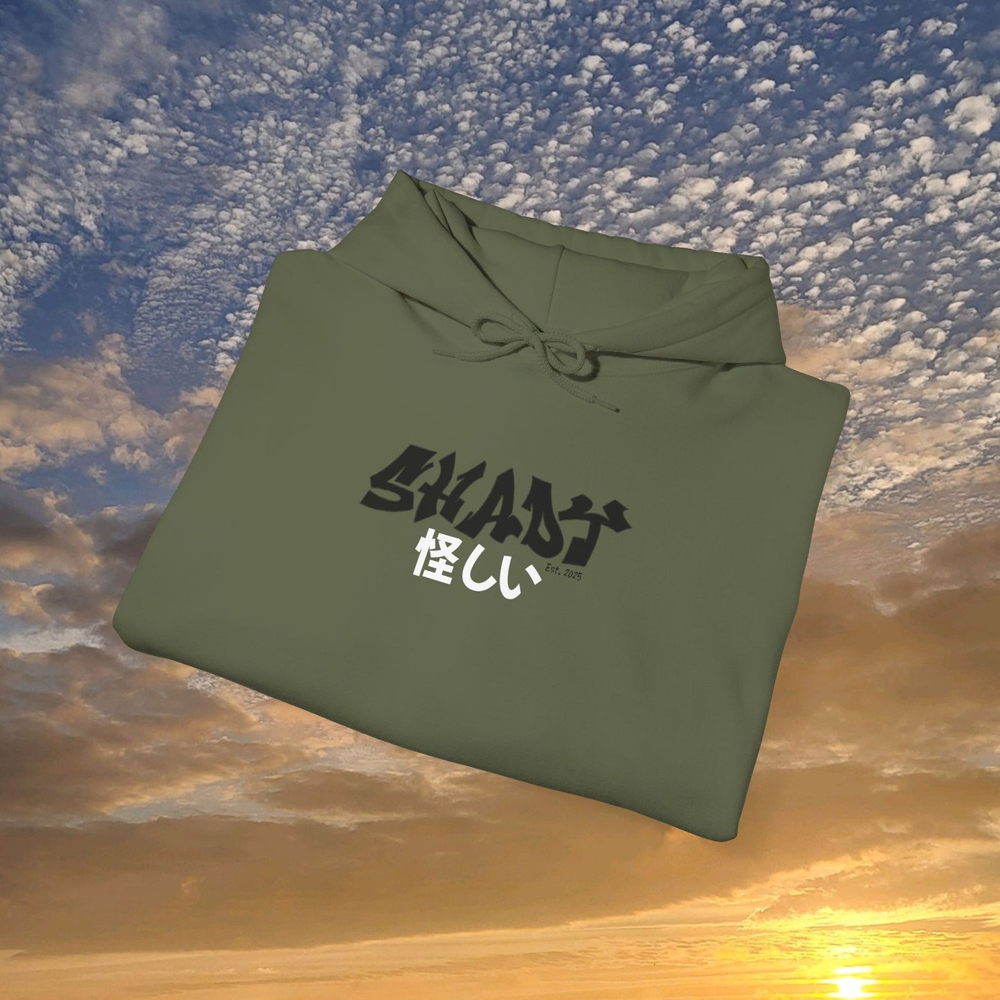 "God Is Good" Japanese Shady Unisex Hoodie