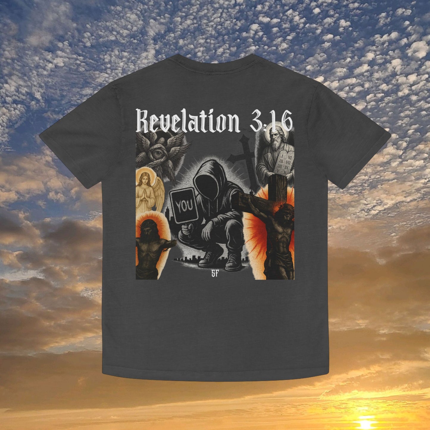 Revelations 3:16 SF Summer Tee