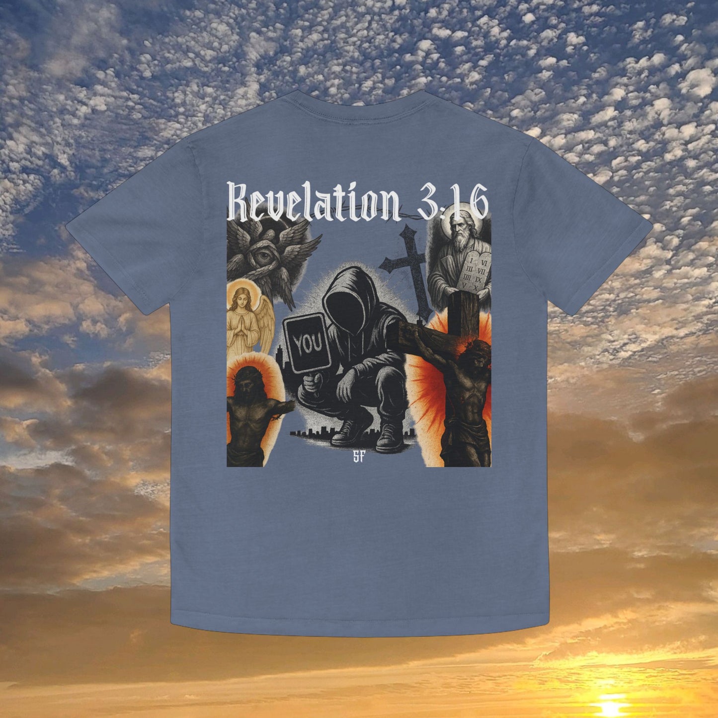 Revelations 3:16 SF Summer Tee