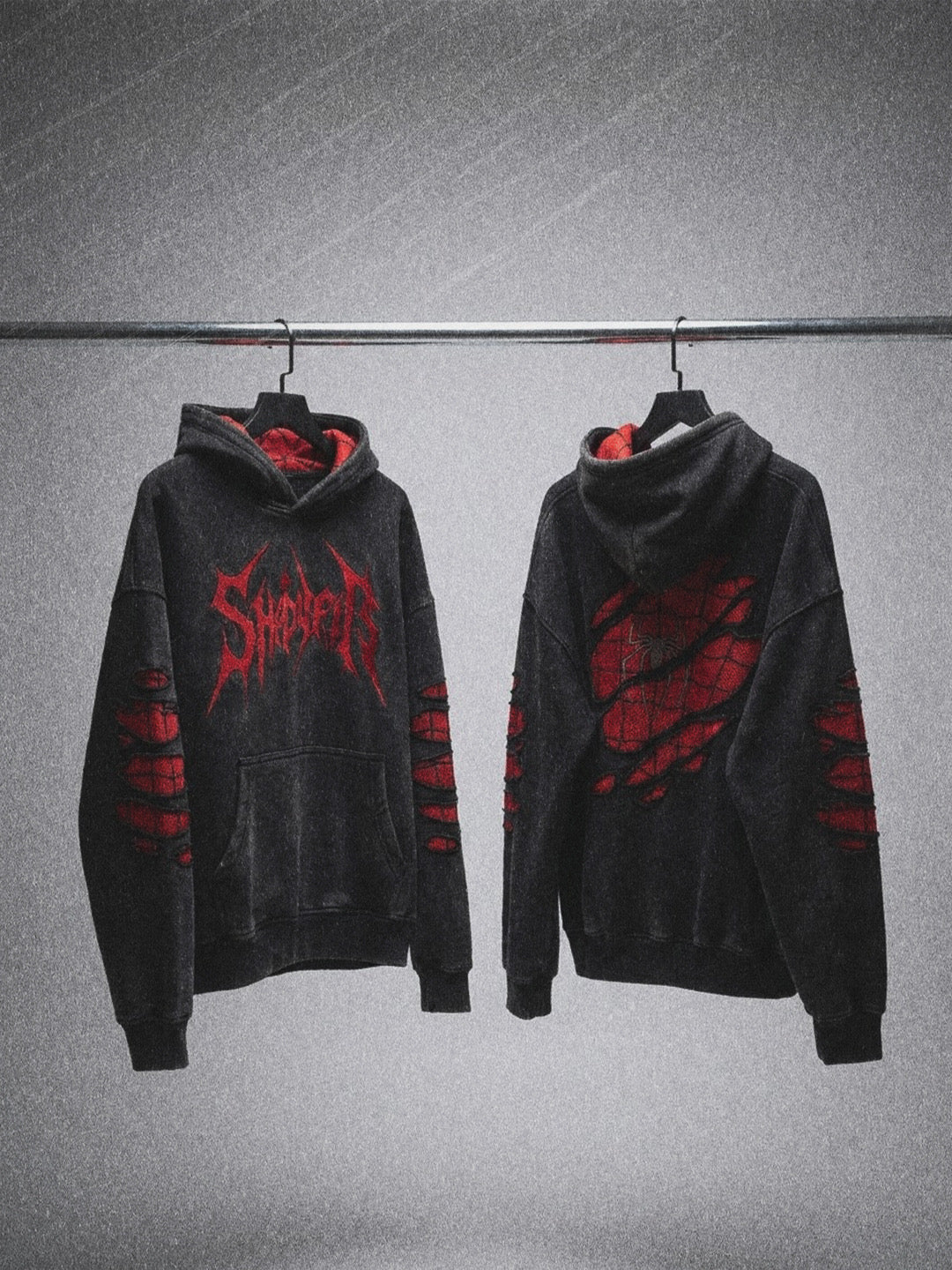 Webbed Distress Hoodie PRE-ORDER