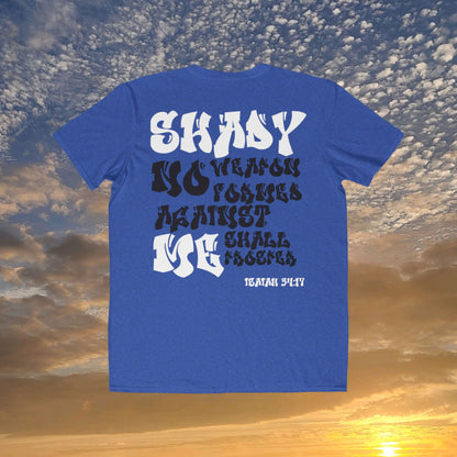 "No Weapon Shall Prosper" Men's Lightweight Shady Tee