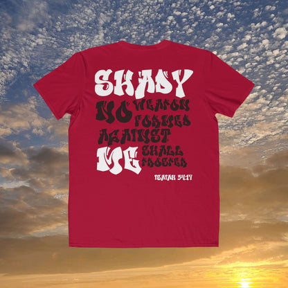 "No Weapon Shall Prosper" Men's Lightweight Shady Tee
