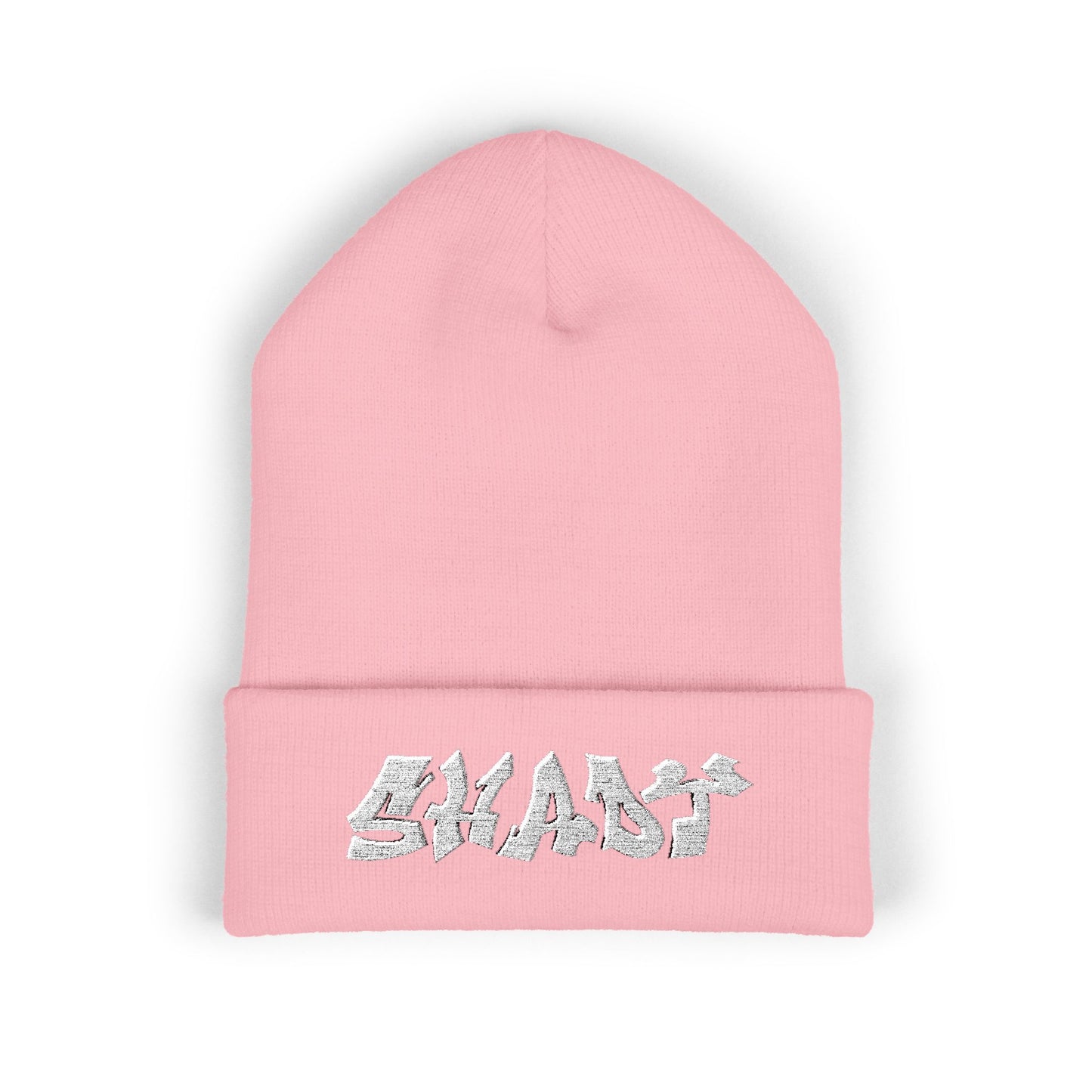 Shady Embroidered Cuffed Beanie