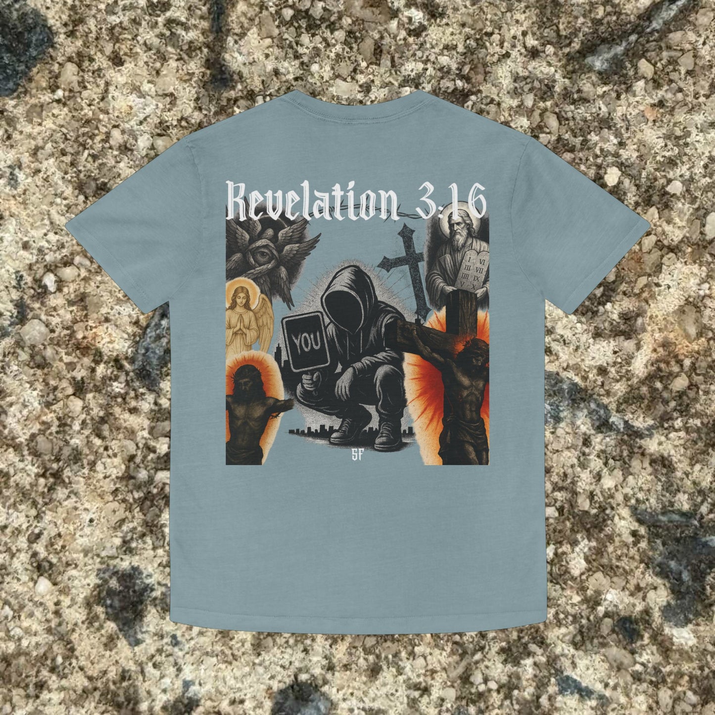 Revelations 3:16 SF Summer Tee