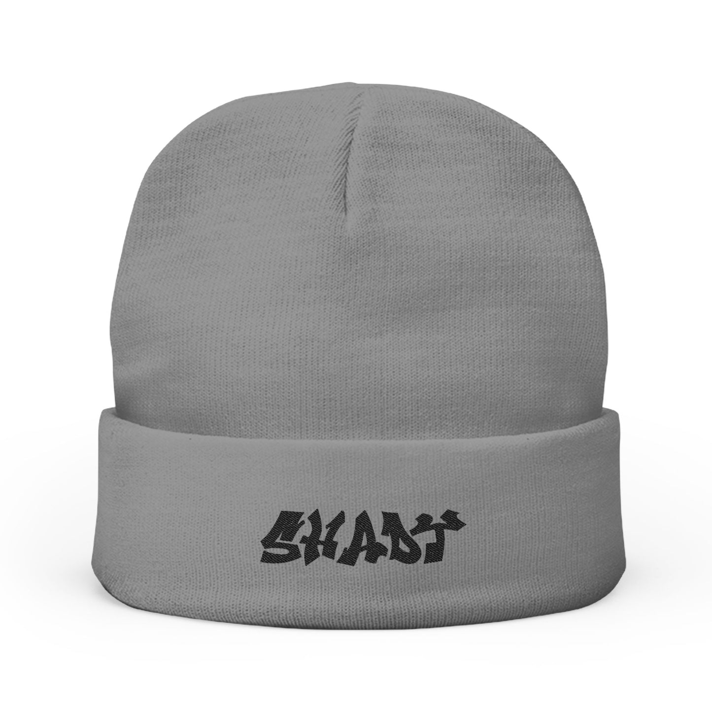 Shady Embroidered Knit Beanie