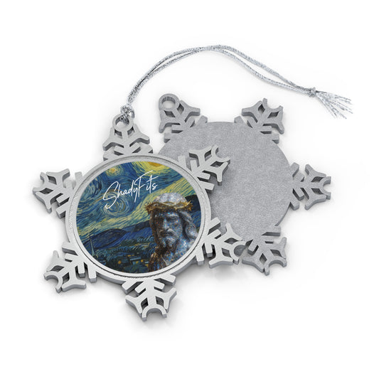 ShadyFits Snowflake Christmas Tree Ornament