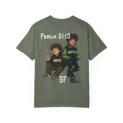 Psalm 51:10 SF Summer Tee