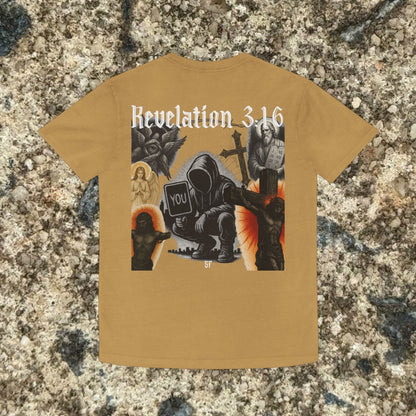 Revelations 3:16 SF Summer Tee
