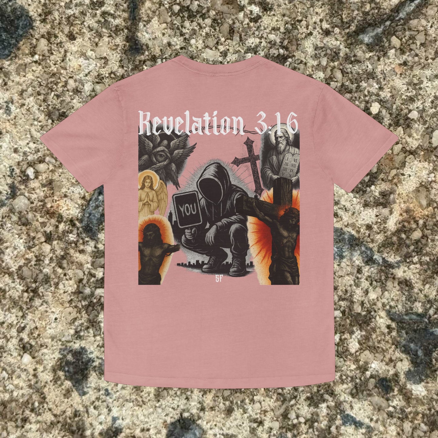 Revelations 3:16 SF Summer Tee