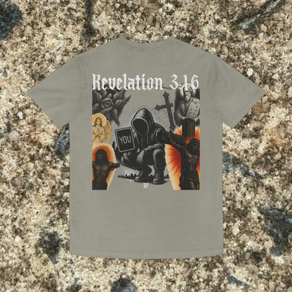 Revelations 3:16 SF Summer Tee