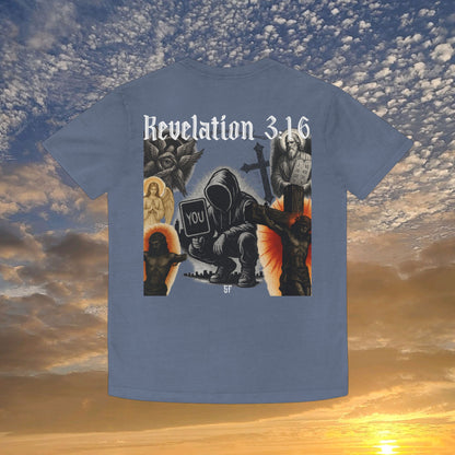 Revelations 3:16 SF Summer Tee