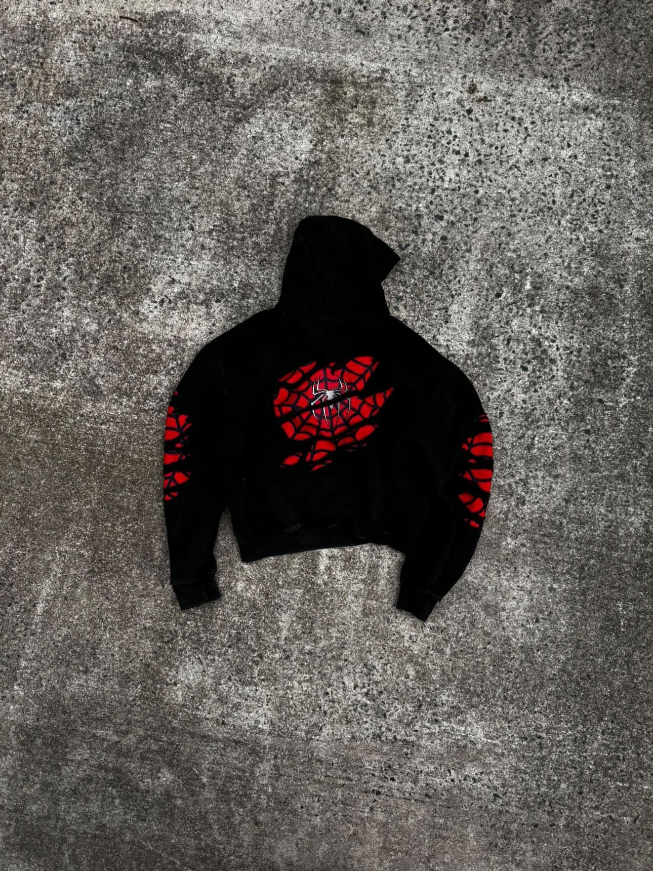 Webbed Distress Hoodie PRE-ORDER