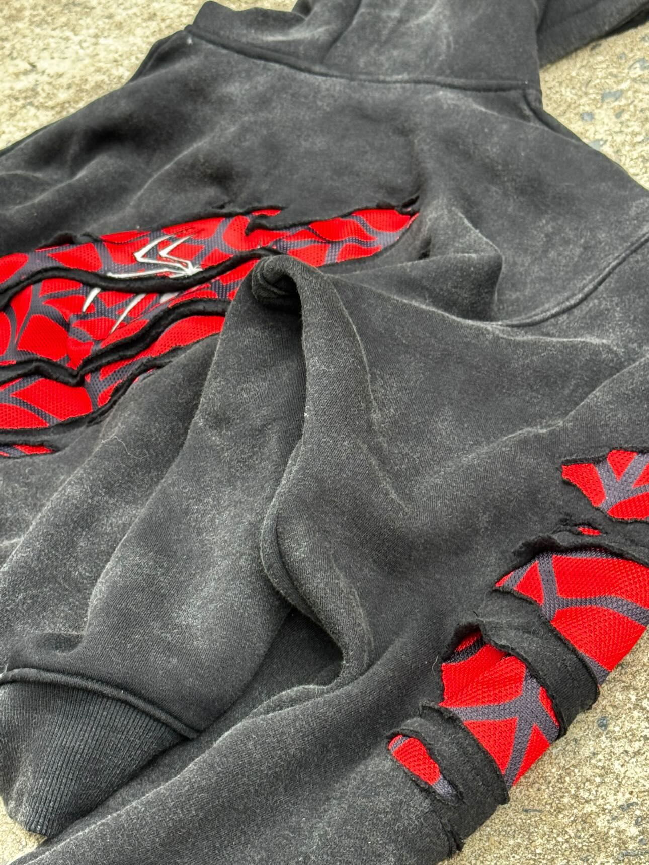 Webbed Distress Hoodie PRE-ORDER